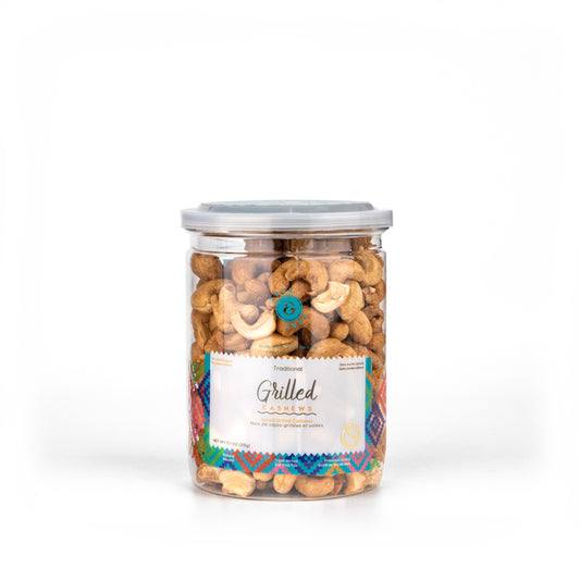 Krok & Krak - Salted Grilled Cashews - Plastic Can