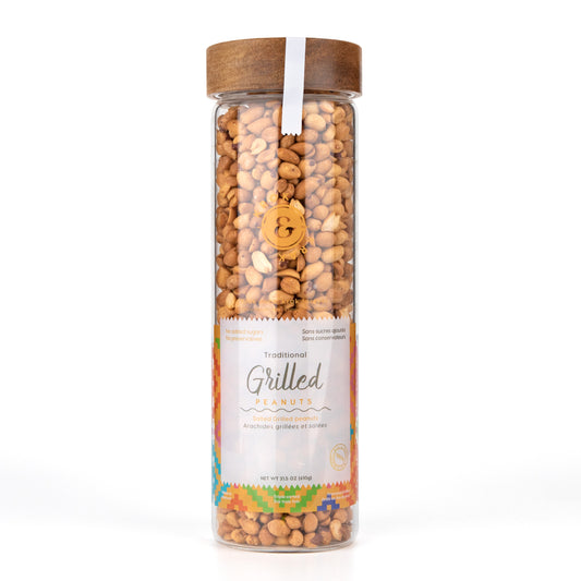 Krok & Krak - Salted Grilled Peanuts - Glass Jar